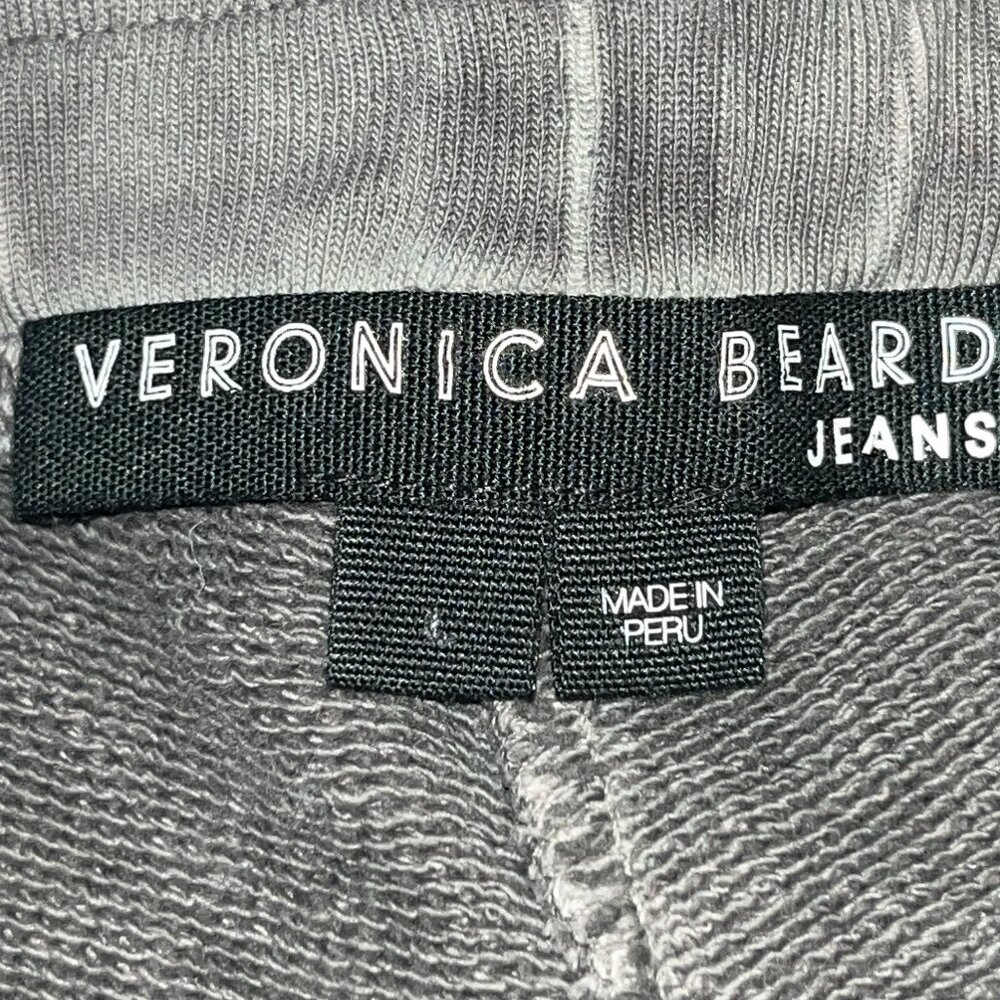 VERONICA BEARD PRESLEE SWEATPANT JOGGER 100% PIMA COTTON in CHARCOAL - EUC - L - Picture 8 of 13